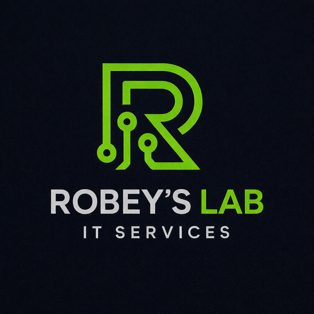 Robey's Lab Logo